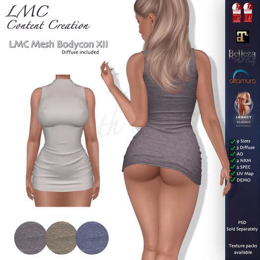 LMC Mesh - Bodycon XII -