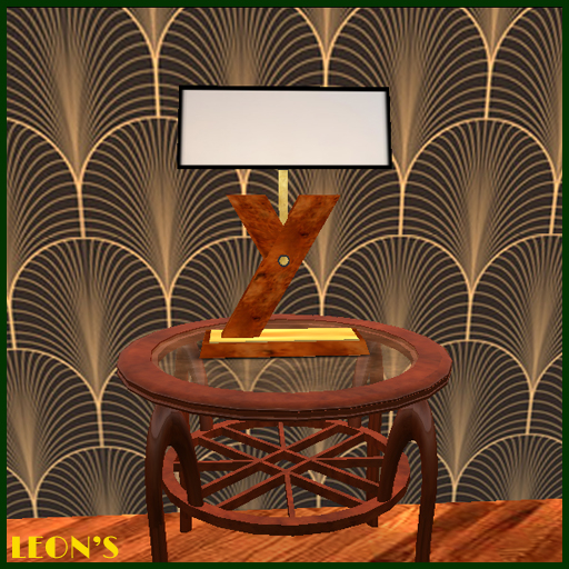 Art Deco Lamp "Y" with Reflector - MESH 2 LI