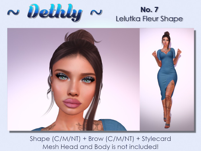 ~Dethly~ No. 7 LeLutka - Fleur Shape