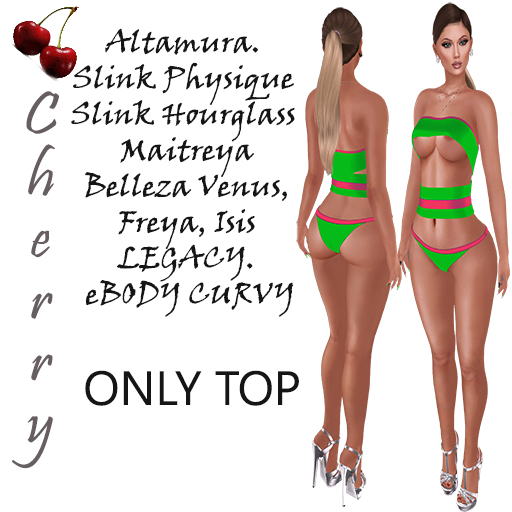 Cherry/  GREEN _TOP