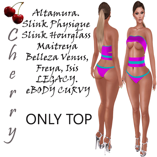 Cherry/  lilac  TOP