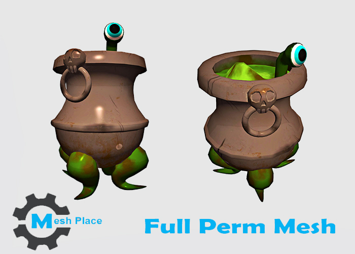 Mesh Place - Monster Cauldron - Full Perm Mesh