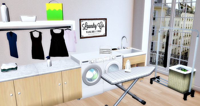east urban laundry set