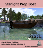 Starlight Prop Boat