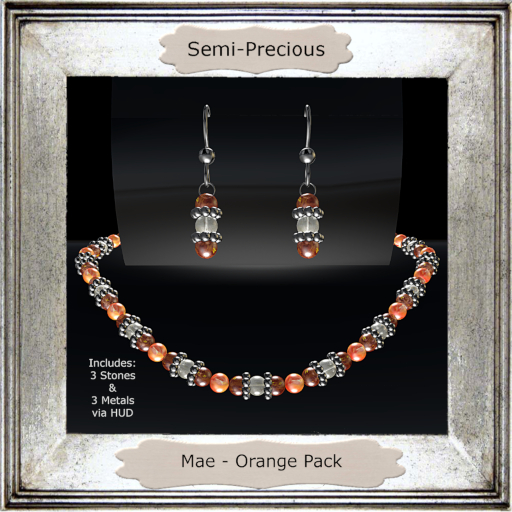 Semi-Precious - Mae - Orange Pack (ADD ME)