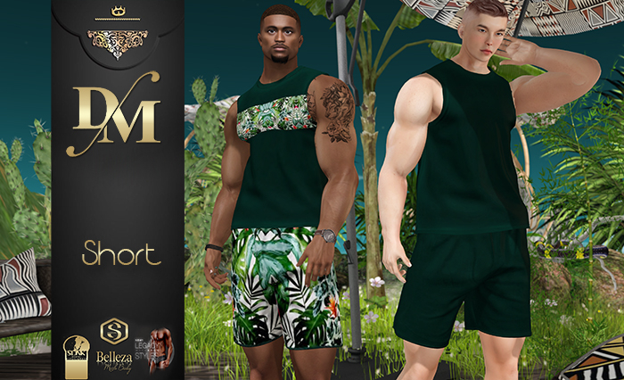 ~DM~ EWANDO Short Men's  GREEN