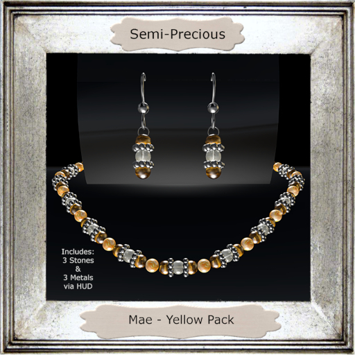 Semi-Precious - Mae - Yellow Pack (ADD ME)