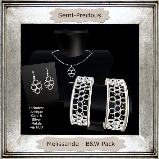 Semi-Precious - Melissande - B&W Pack (ADD ME)