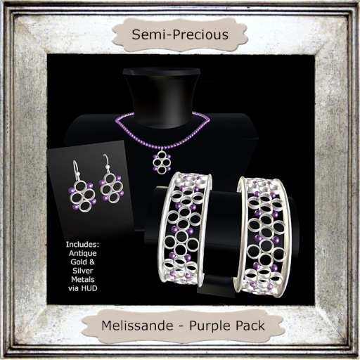 Semi-Precious - Melissande - Purple Pack (ADD ME)