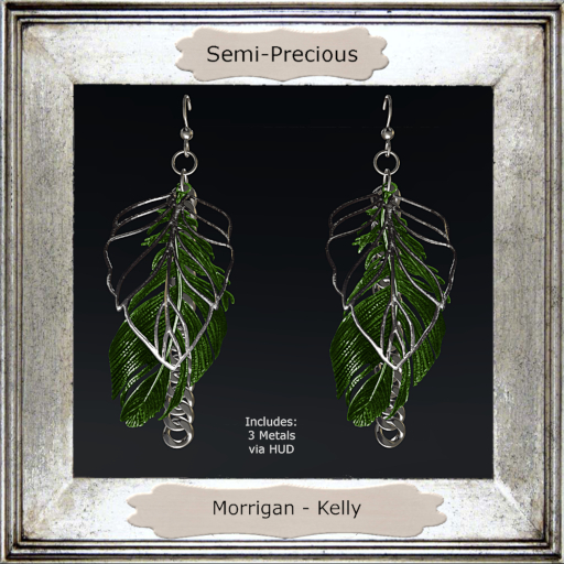 Semi-Precious - Morrigan Earrings - Kelly (ADD ME)