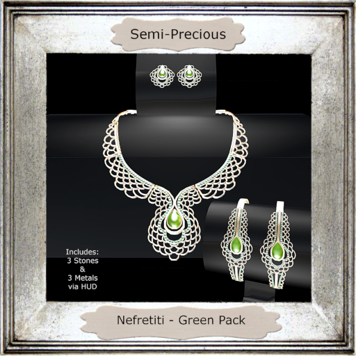 Semi-Precious - Nefretiti - Green Pack (ADD ME)