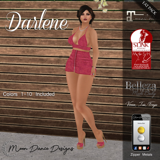 .:MDD:. Darlene Skirt Set *FAT PACK*