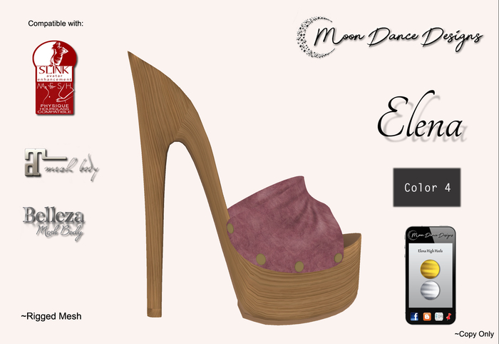 .:MDD:. Elena High Heels - Color 4 *Boxed*