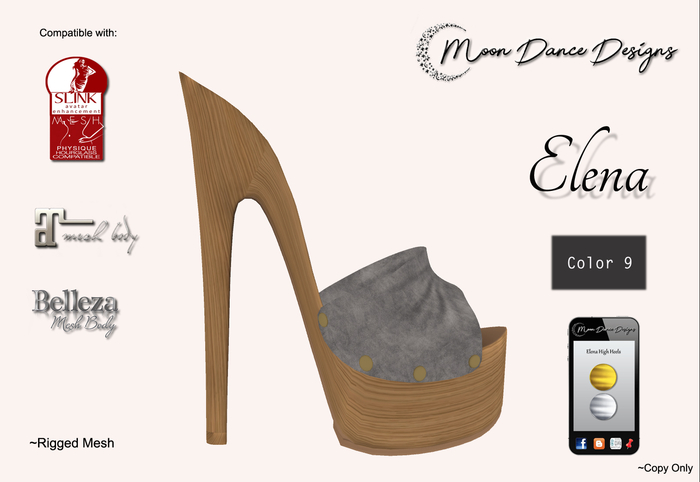 .:MDD:. Elena High Heels - Color 9 *Boxed*