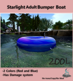 Starlight Adult BumperBoat(Add Me)