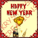 Krystel's Creations - HNY17 Happy New Year Poster (Rezz Me)