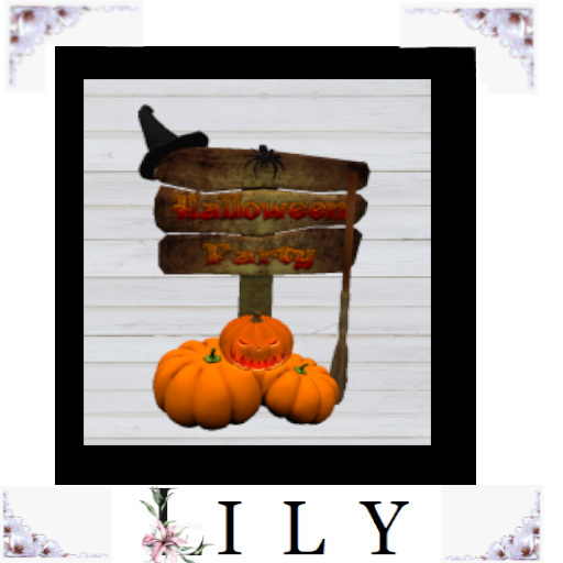 Halloween Party Sign