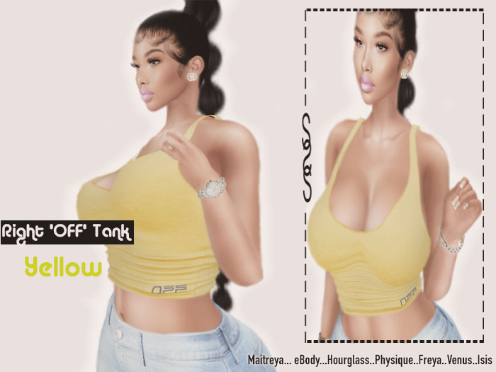 SS$ :: RIGHT "OFF" YELLOW TANK
