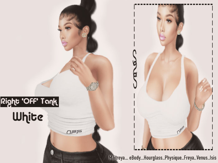 SS$ :: RIGHT "OFF"  WHITE TANK