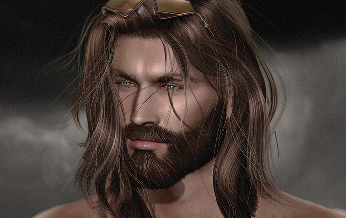 [MF] DEMO SKYLER - HIPSTER Bento Stache & Beard