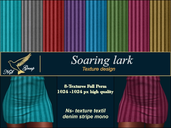 Ns- texture textil denim stripe mono