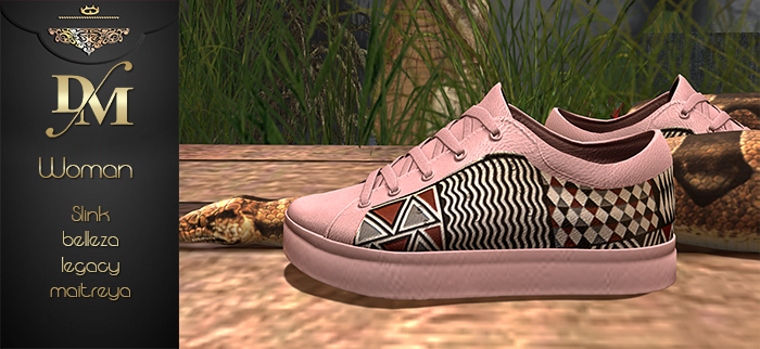 ~DM~ EWANDO  TRAINERS WOMENS SALMON