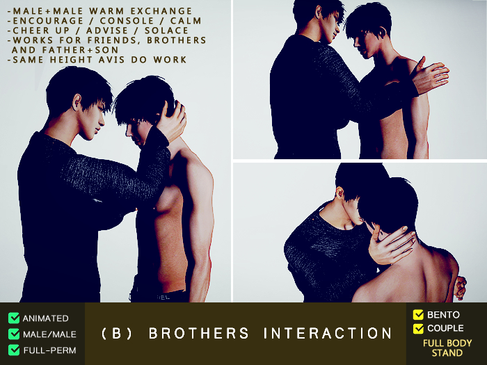 (B) Brothers 1+2 : Couple