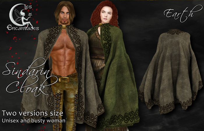 *LE* Sindarin Cloak Earth  