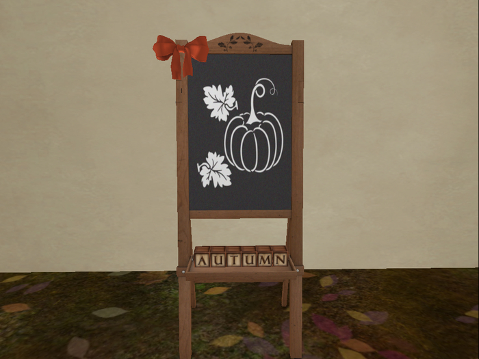 Autumn Chalkboard