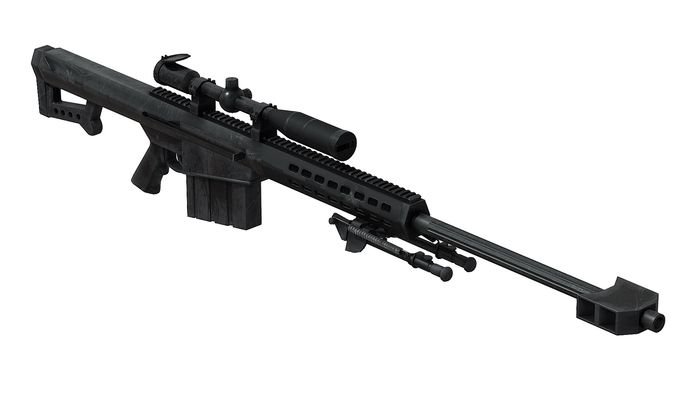 Scripted Barrett M82A1