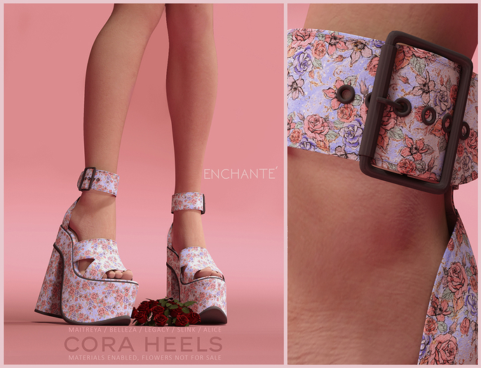 [Enchante'] - Cora Heels - FATPACK HUD