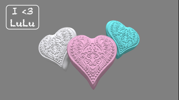 I<3LuLu Heart
