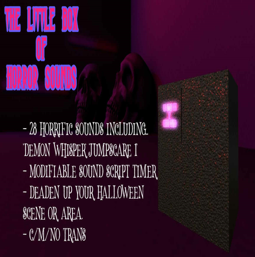 The Little Box Of Horror Sounds