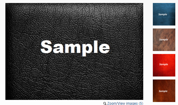5 Vivid Leather