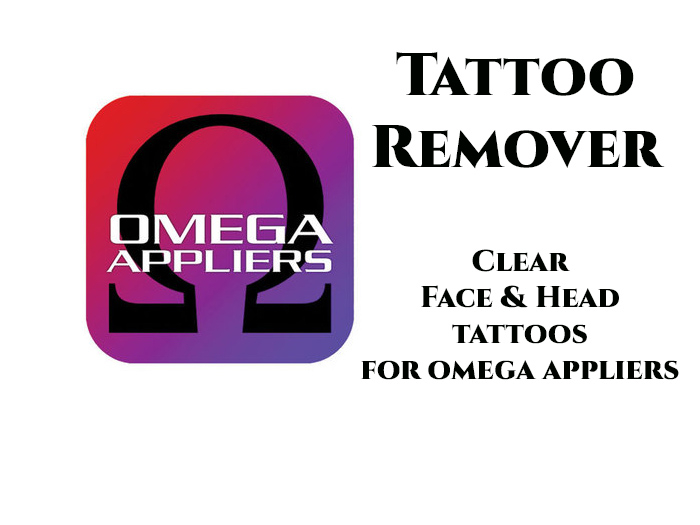 Remove tattoo Face Omega Advanced Applier - Face