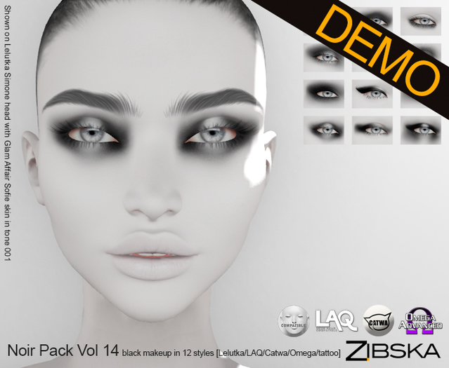 Zibska ~ Noir Pack Vol 14 [no trans] ~ wear me Demo