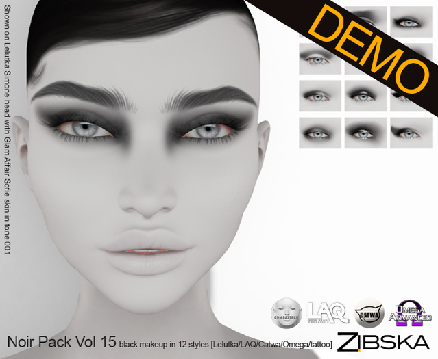 Zibska ~ Noir Pack Vol 15 [no trans] ~ wear me Demo