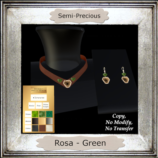 Semi-Precious - Rosa - Green Pack (ADD ME)