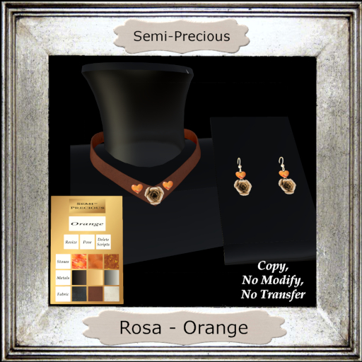 Semi-Precious - Rosa - Orange Pack (ADD ME)
