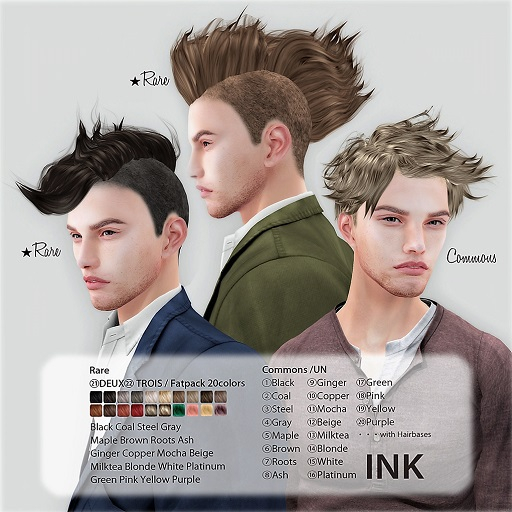 17. [INK] Hair___ UN ::Green