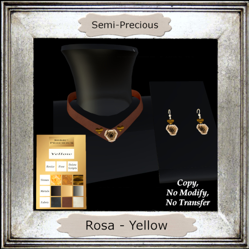 Semi-Precious - Rosa - Yellow Pack (ADD ME)