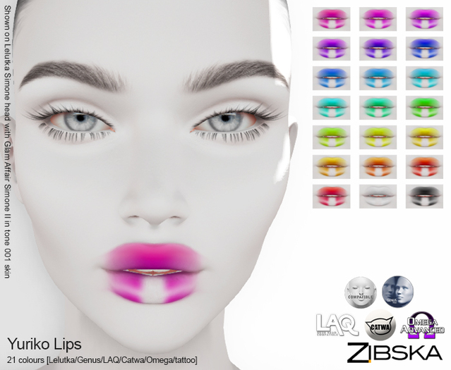 Zibska ~ Yuriko Lips [no trans] ~ wear me