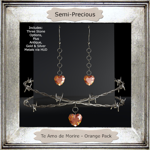 Semi-Precious - Te Amo de Morire - Orange Pack (ADD ME)