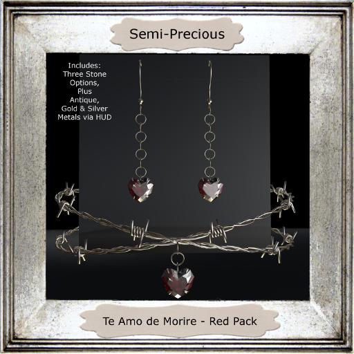 Semi-Precious - Te Amo de Morire - Red Pack (ADD ME)