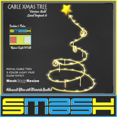 SMASH - Cable Xmas Tree (Gold)