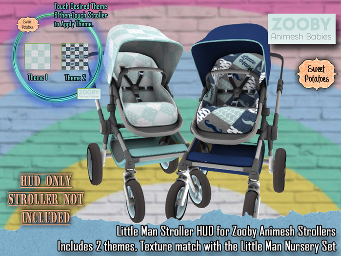 < SP > Zooby Stroller HUD - Little Man Theme