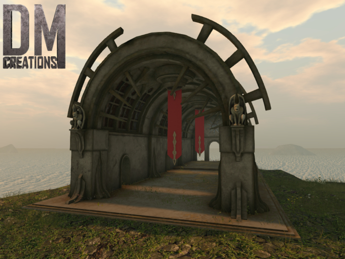 Immense Structure Full Perm Mesh