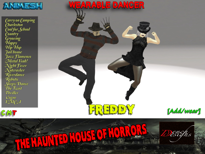 *Dench Designs* Animesh Dancer Freddy