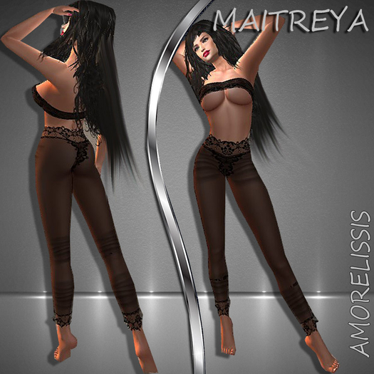 SEXY-leggings and top (MAITREYA)