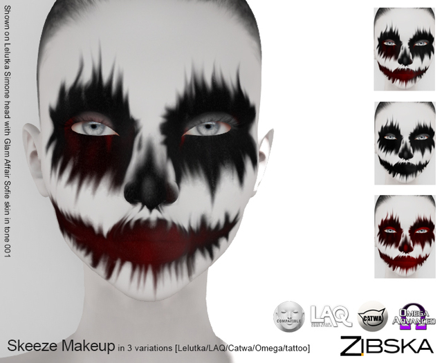 Zibska ~ Skeeze Makeup [no trans] ~ wear me